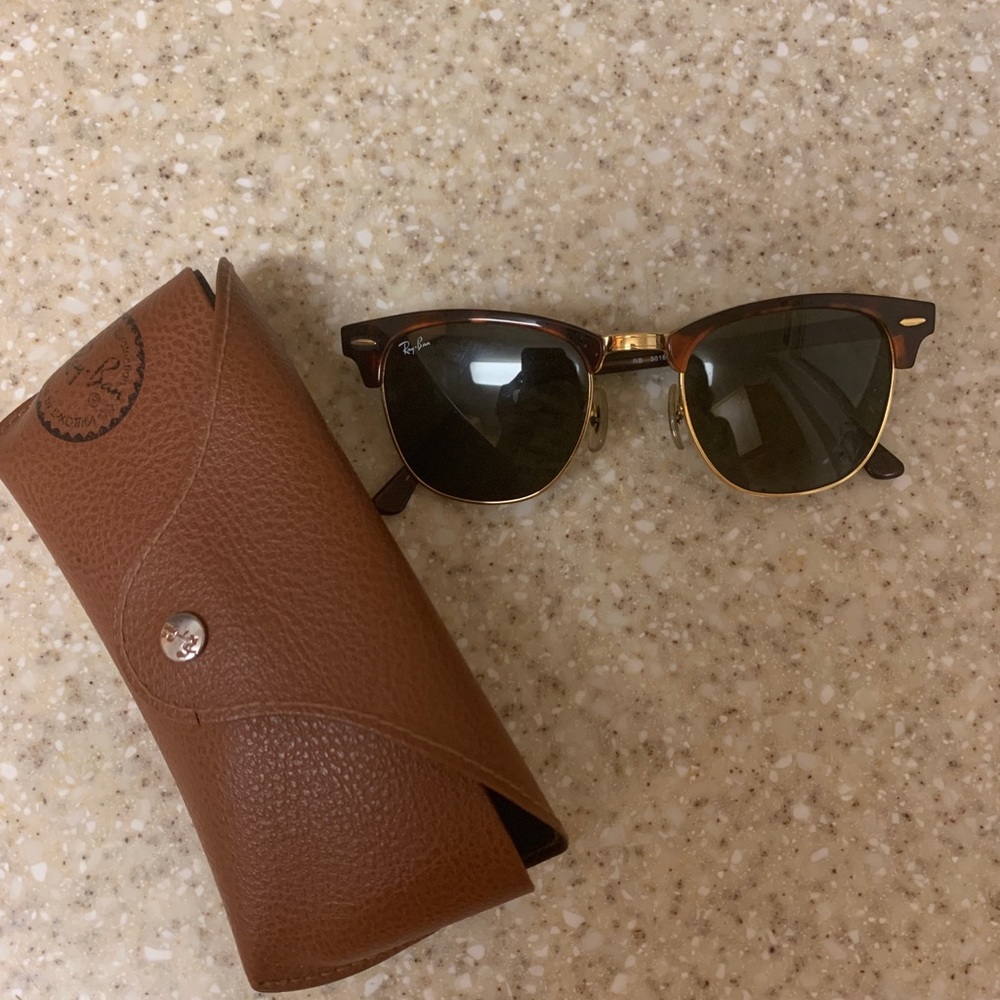 Ray-Ban Unisex Classic Clubmaster Sunglasses, 50mm